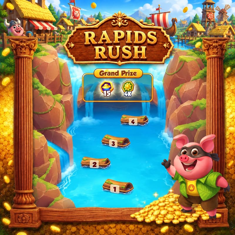 Coin Master Wildwasserrausch Event Belohnungen
