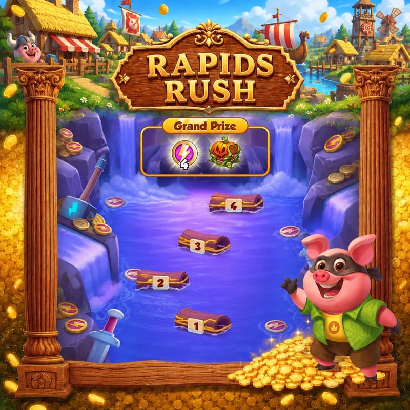 Coin Master Wildwasserrausch Event Belohnungen