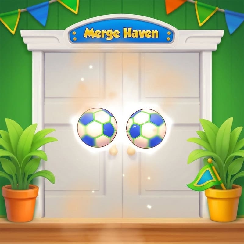 Merge Island Mini-Game – Collect and combine lightning bolts