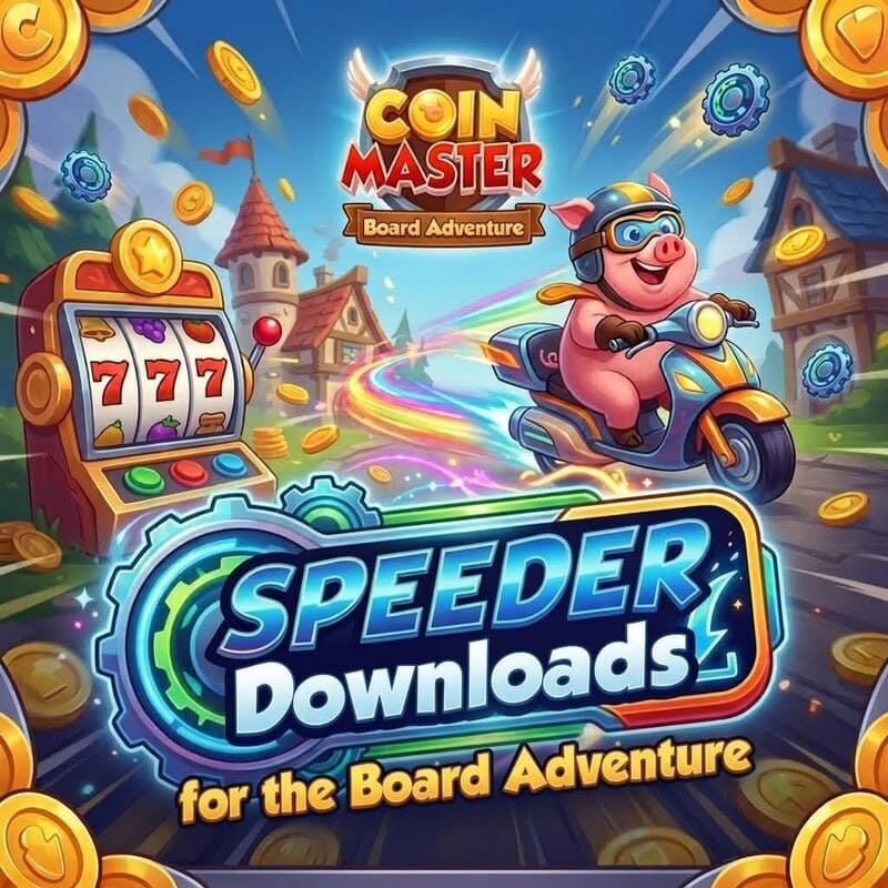 Coin Master Board Adventure Speeder
